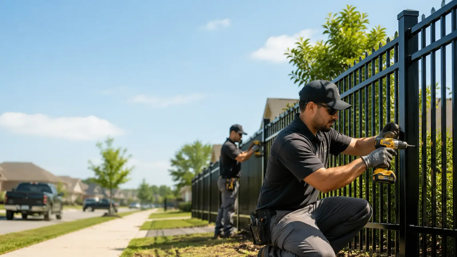 Metal Fence Installation in Dunkerton, IA